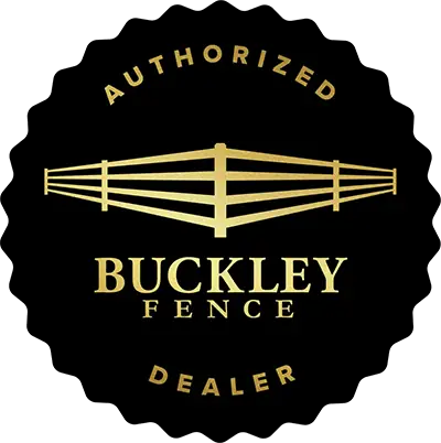 Buckley Fence authorized dealer badge